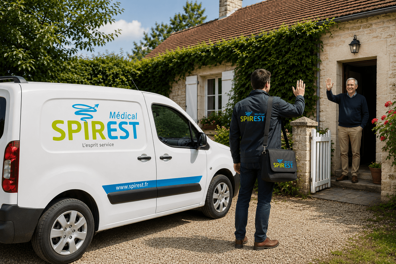 Technicien SPIREST Médical — Intervention à domicile